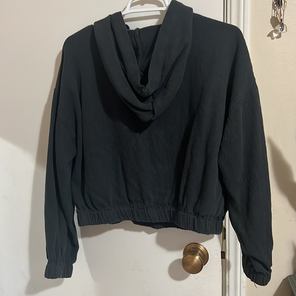 Grey women’s hoodie - Picture 2 of 2